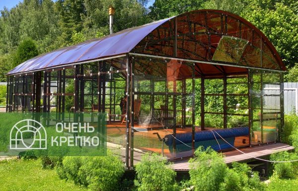 Павильон для бассейна фото 1