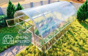 Теплица Усиленная 3,5м ширина 3,5 м